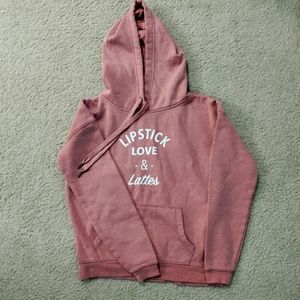 Dusty pink hoodie